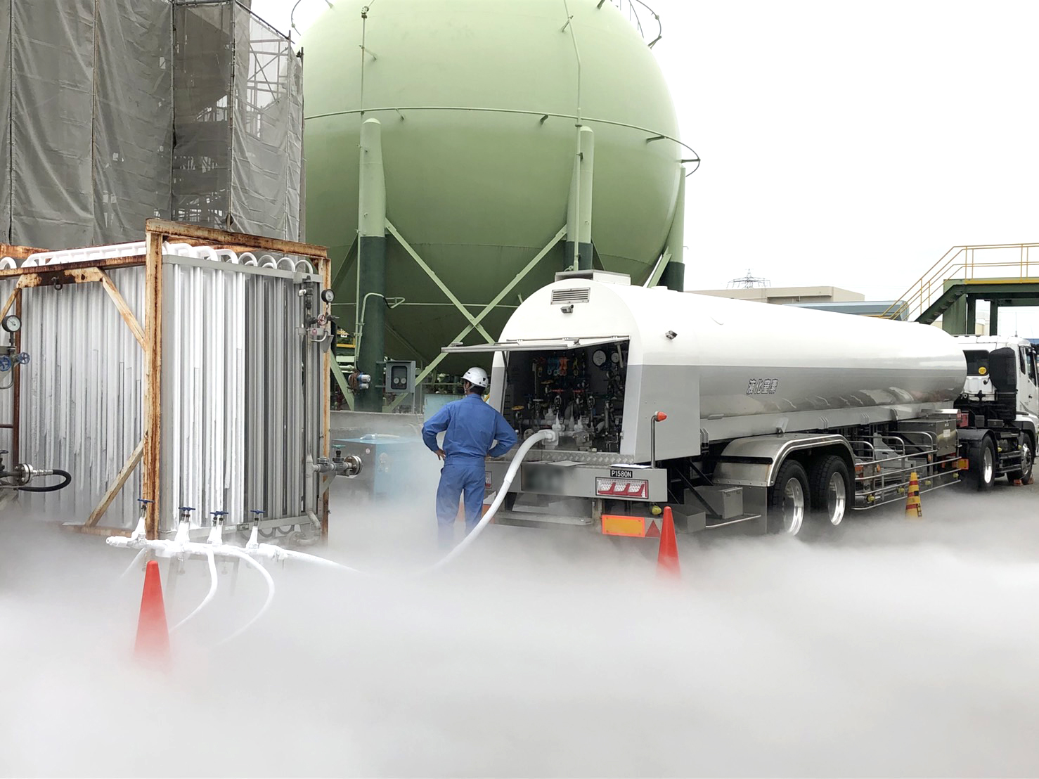 窒素パージシステム